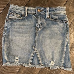 Girls jeans skirt